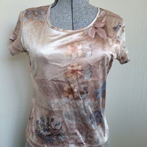 Champagne Flower Shirt